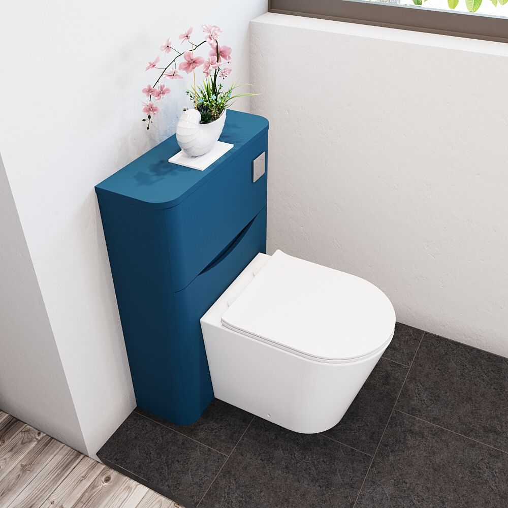 [BFAC341] Dunwood Floor Standing WC Toilet Unit, 550mm, Choice of Colour - Lifestyle 2