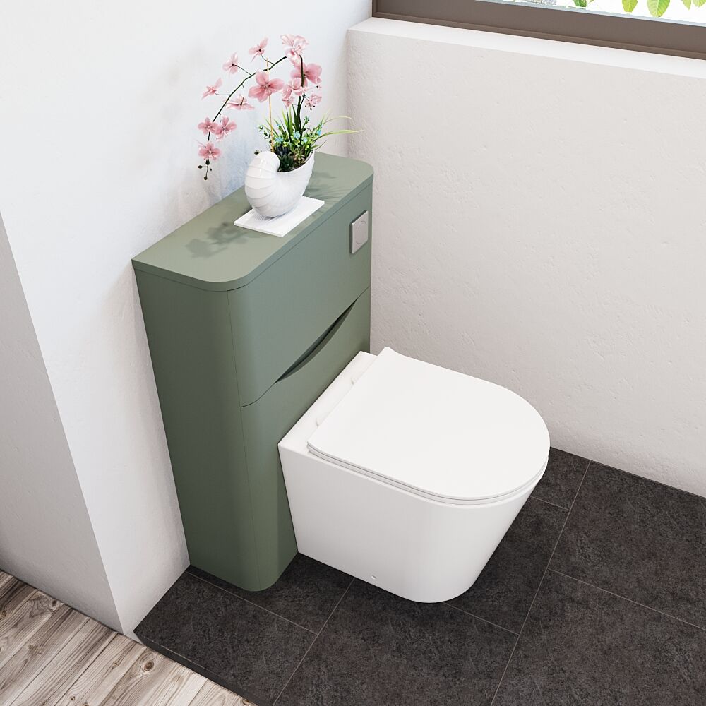 [BFAC841] Dunwood Floor Standing WC Toilet Unit, 550mm, Choice of Colour - Lifestyle 2