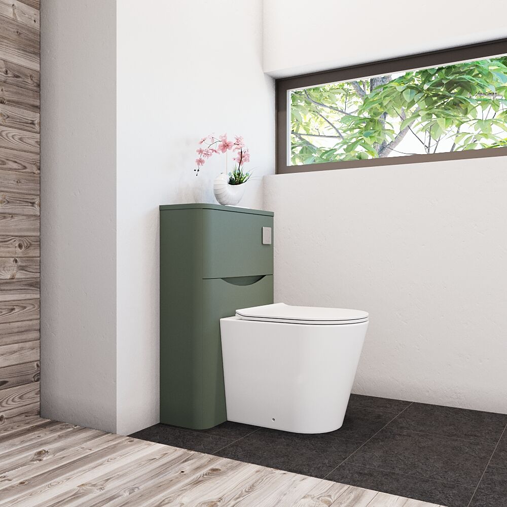 [BFAC841] Dunwood Floor Standing WC Toilet Unit, 550mm, Choice of Colour - Lifestyle 3