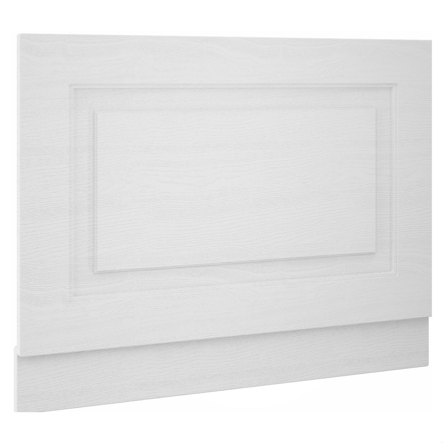 [BFBY113P] 800mm Bath End Panel WGWHT - Cutout