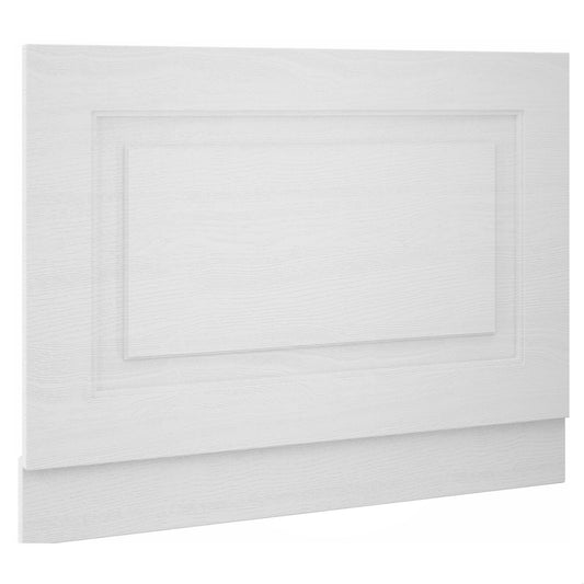 [BFBY113P] 800mm Bath End Panel WGWHT - Cutout