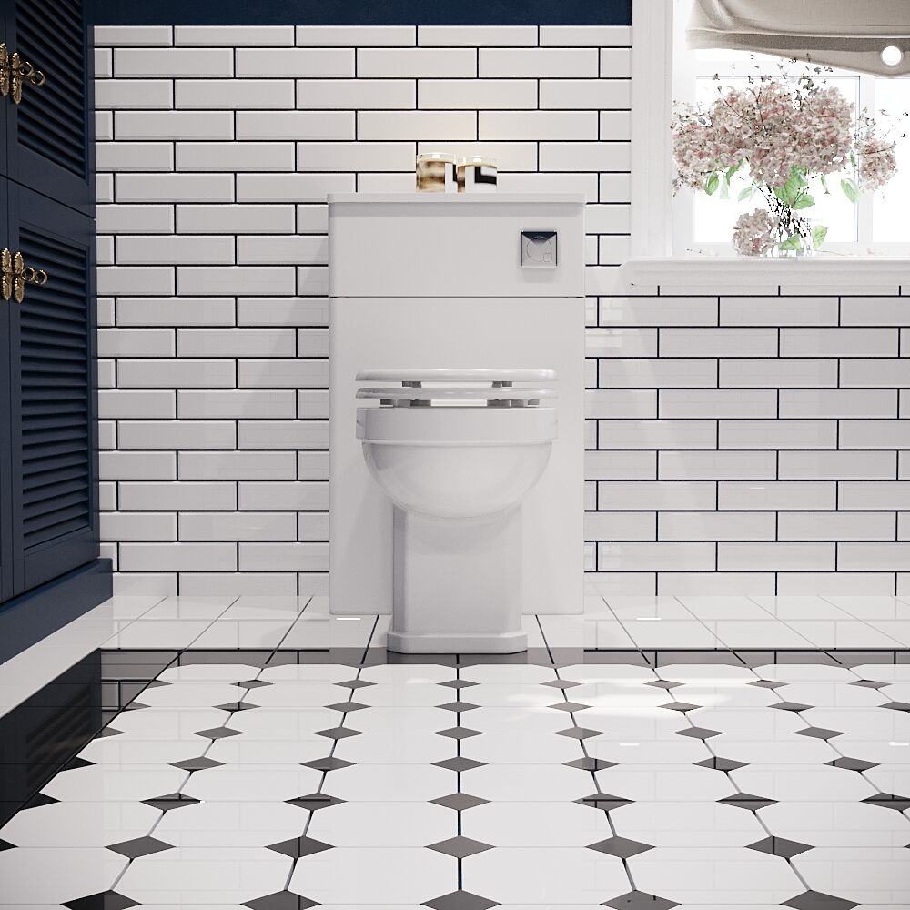 [BFCL141] Swynnerton Traditional Floor Standing WC Toilet Unit, 500mm, Choice of Colour - Lifestyle 1