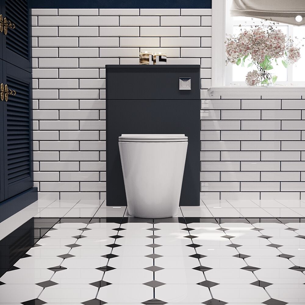 [BFCL1441] Swynnerton Traditional Floor Standing WC Toilet Unit, 500mm, Choice of Colour - Lifestyle 1
