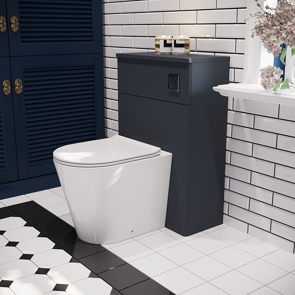 [BFCL1441] Swynnerton Traditional Floor Standing WC Toilet Unit, 500mm, Choice of Colour - Lifestyle 3