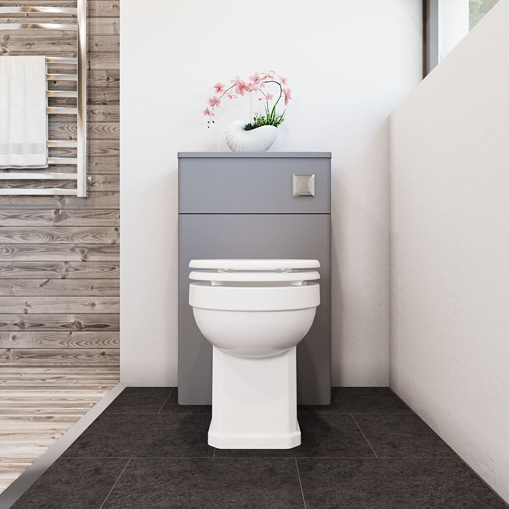 [BFCL241] Swynnerton Traditional Floor Standing WC Toilet Unit, 500mm, Choice of Colour - Lifestyle 1