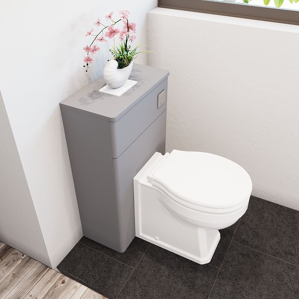 [BFCL241] Swynnerton Traditional Floor Standing WC Toilet Unit, 500mm, Choice of Colour - Lifestyle 2