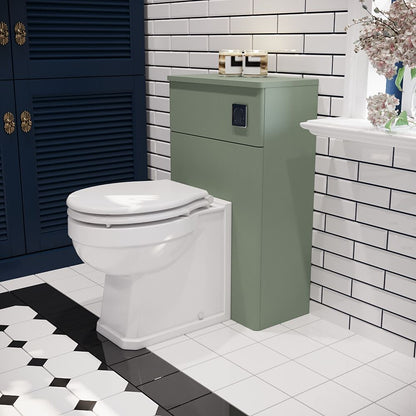 [BFCL841] Swynnerton Traditional Floor Standing WC Toilet Unit, 500mm, Choice of Colour - Lifestyle 3