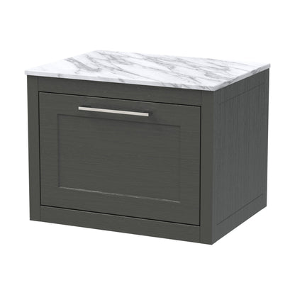 [BFCR1494CMT] Blithbury Traditional Bathroom Wall Hung Vanity Unit and Worktop - Choice of Size and Colour - Cutout