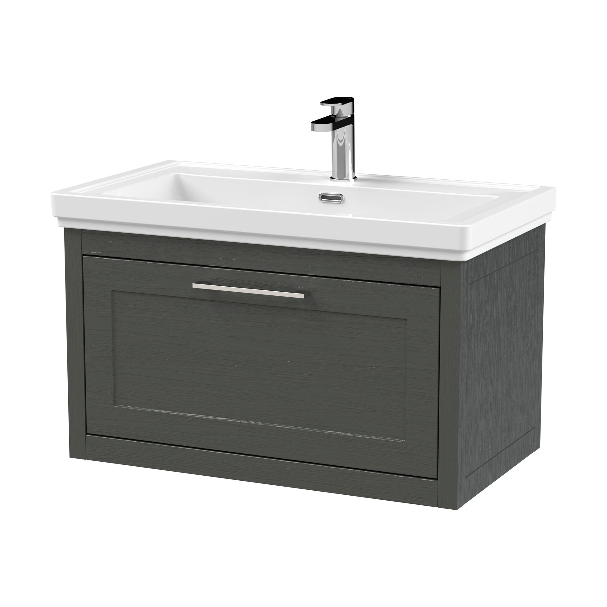[BFCR1496A] Blithbury Traditional Wall Hung Vanity Basin Unit with Fireclay Basin - Choice of Size, Colour and Basin Type - Cutout