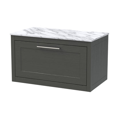 [BFCR1496CMT] Blithbury Traditional Bathroom Wall Hung Vanity Unit and Worktop - Choice of Size and Colour - Cutout