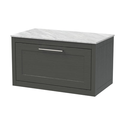 [BFCR1496GMT] Blithbury Traditional Bathroom Wall Hung Vanity Unit and Worktop - Choice of Size and Colour - Cutout
