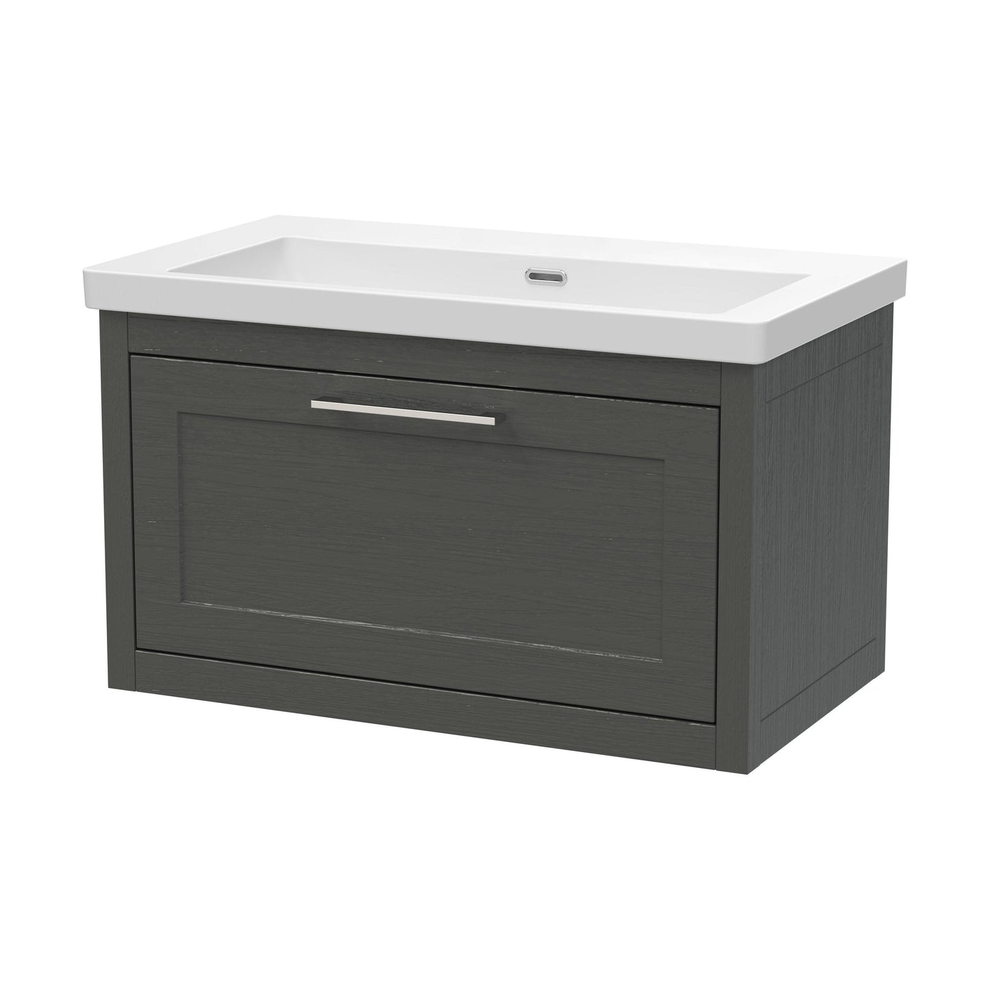 [BFCR1496K] Blithbury Traditional Bathroom Wall Hung Vanity with Modern Fireclay Basin Unit - Choice of Size, Colour and Basin Type - Cutout