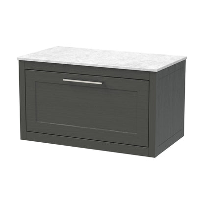 [BFCR1496WMT] Blithbury Traditional Bathroom Wall Hung Vanity Unit and Worktop - Choice of Size and Colour - Cutout