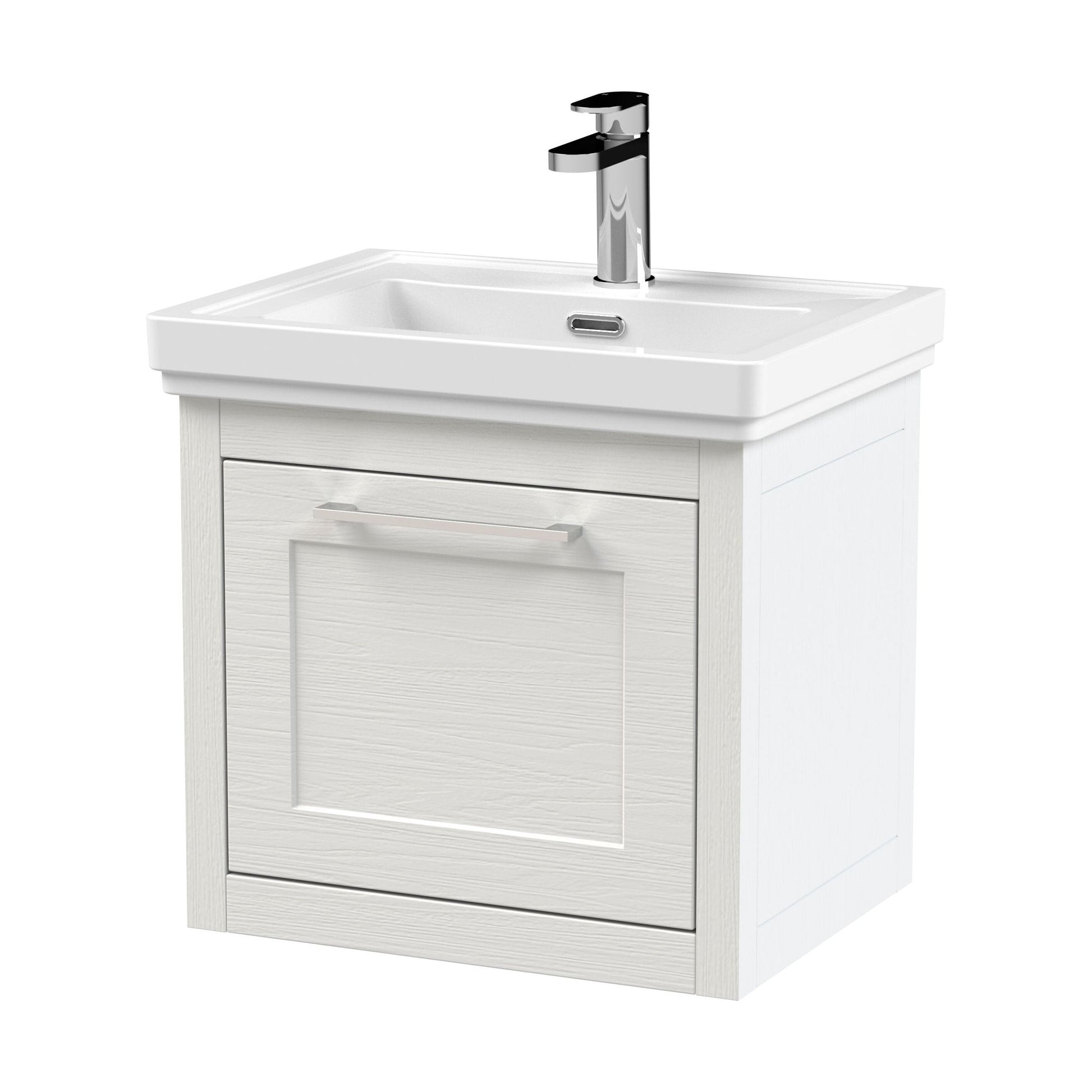 [BFCR191A] Blithbury Traditional Wall Hung Vanity Basin Unit with Fireclay Basin - Choice of Size, Colour and Basin Type - Cutout