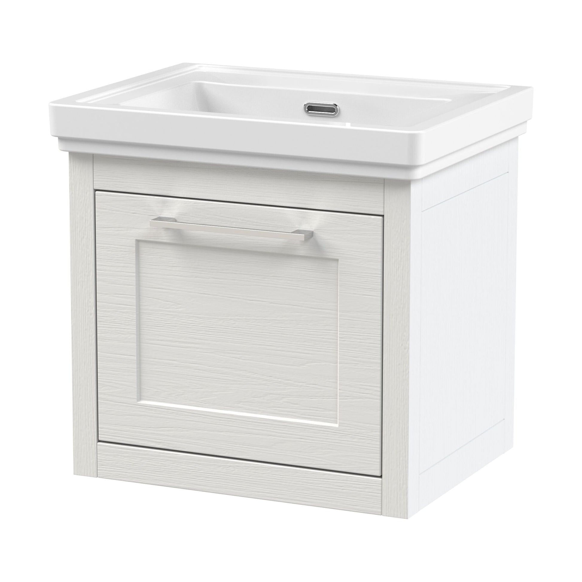 [BFCR191H] Blithbury Traditional Wall Hung Vanity Basin Unit with Fireclay Basin - Choice of Size, Colour and Basin Type - Cutout