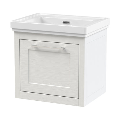 [BFCR191H] Blithbury Traditional Wall Hung Vanity Basin Unit with Fireclay Basin - Choice of Size, Colour and Basin Type - Cutout
