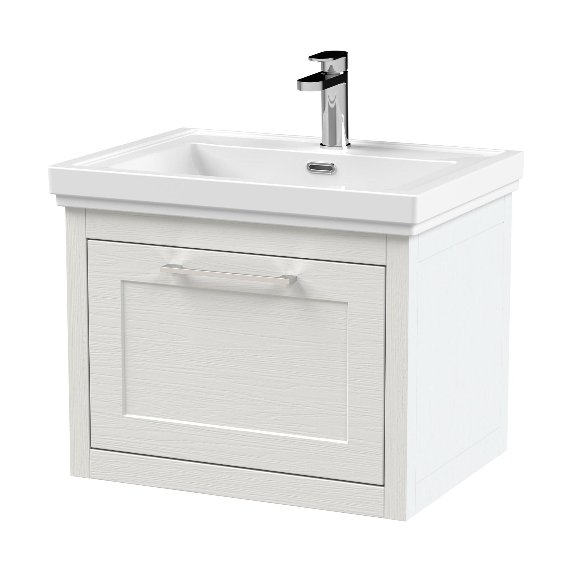 [BFCR194A] Blithbury Traditional Wall Hung Vanity Basin Unit with Fireclay Basin - Choice of Size, Colour and Basin Type - Cutout