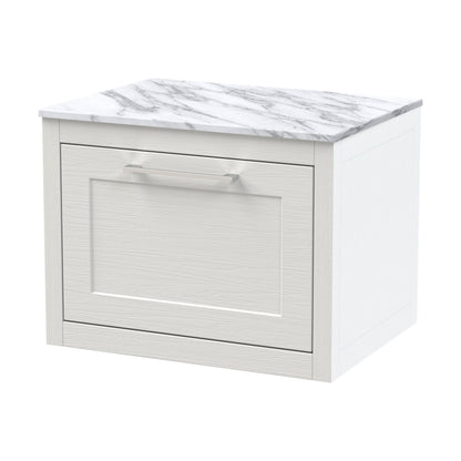 [BFCR194CMT] Blithbury Traditional Bathroom Wall Hung Vanity Unit and Worktop - Choice of Size and Colour - Cutout