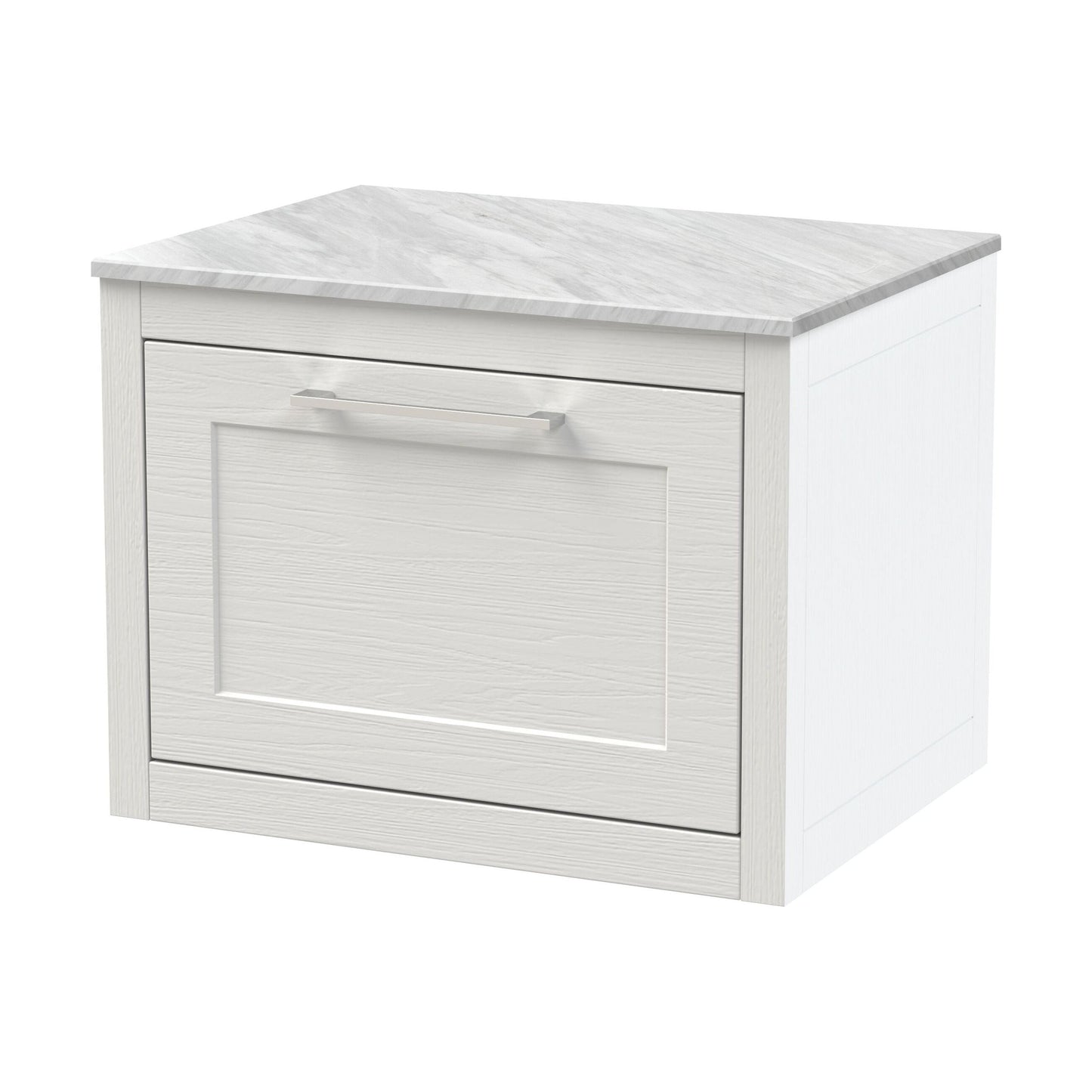 [BFCR194GMT] Blithbury Traditional Bathroom Wall Hung Vanity Unit and Worktop - Choice of Size and Colour - Cutout