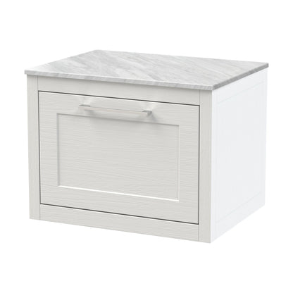 [BFCR194GMT] Blithbury Traditional Bathroom Wall Hung Vanity Unit and Worktop - Choice of Size and Colour - Cutout