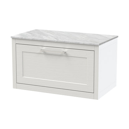 [BFCR196GMT] Blithbury Traditional Bathroom Wall Hung Vanity Unit and Worktop - Choice of Size and Colour - Cutout