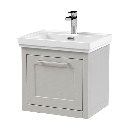 [BFCR291A] Blithbury Traditional Wall Hung Vanity Basin Unit with Fireclay Basin - Choice of Size, Colour and Basin Type - Cutout