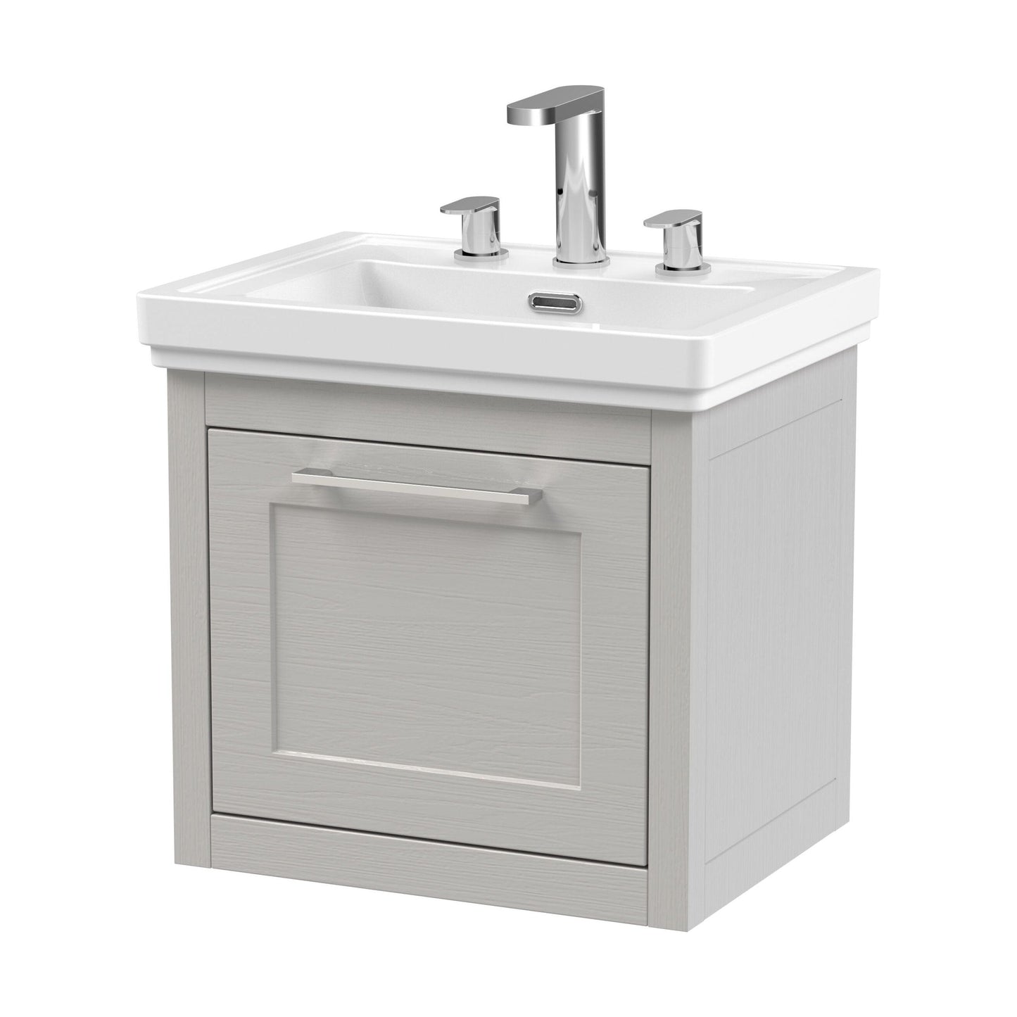 [BFCR291B] Blithbury Traditional Wall Hung Vanity Basin Unit with Fireclay Basin - Choice of Size, Colour and Basin Type - Cutout