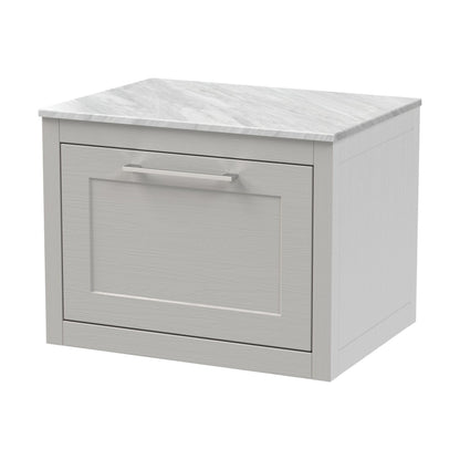 [BFCR294GMT] Blithbury Traditional Bathroom Wall Hung Vanity Unit and Worktop - Choice of Size and Colour - Cutout