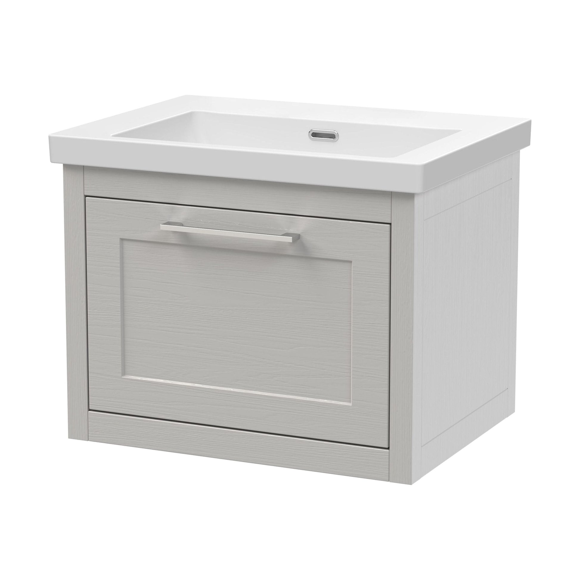 [BFCR294K] Blithbury Traditional Bathroom Wall Hung Vanity with Modern Fireclay Basin Unit - Choice of Size, Colour and Basin Type - Cutout