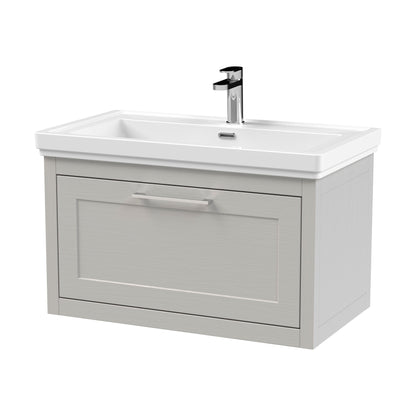 [BFCR296A] Blithbury Traditional Wall Hung Vanity Basin Unit with Fireclay Basin - Choice of Size, Colour and Basin Type - Cutout