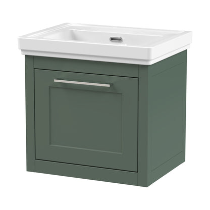 [BFCR891H] Blithbury Traditional Wall Hung Vanity Basin Unit with Fireclay Basin - Choice of Size, Colour and Basin Type - Cutout