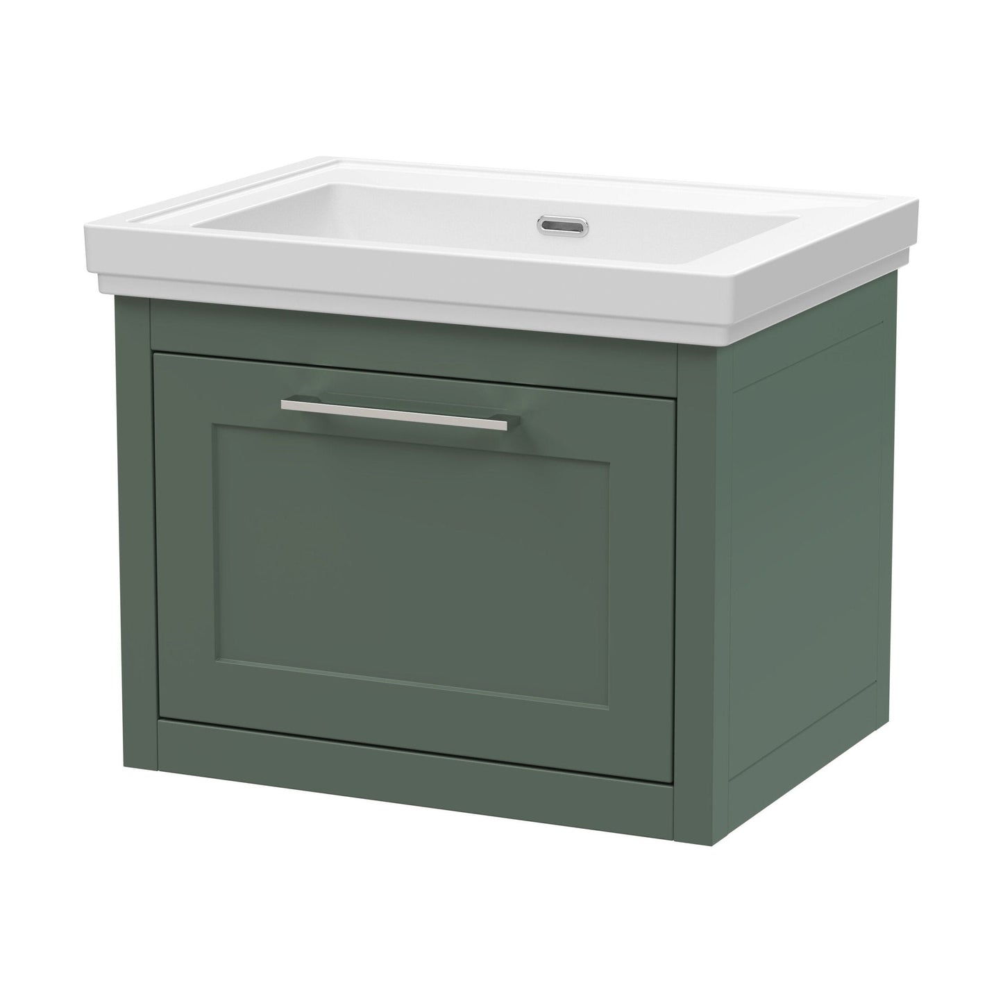[BFCR894H] Blithbury Traditional Wall Hung Vanity Basin Unit with Fireclay Basin - Choice of Size, Colour and Basin Type - Cutout