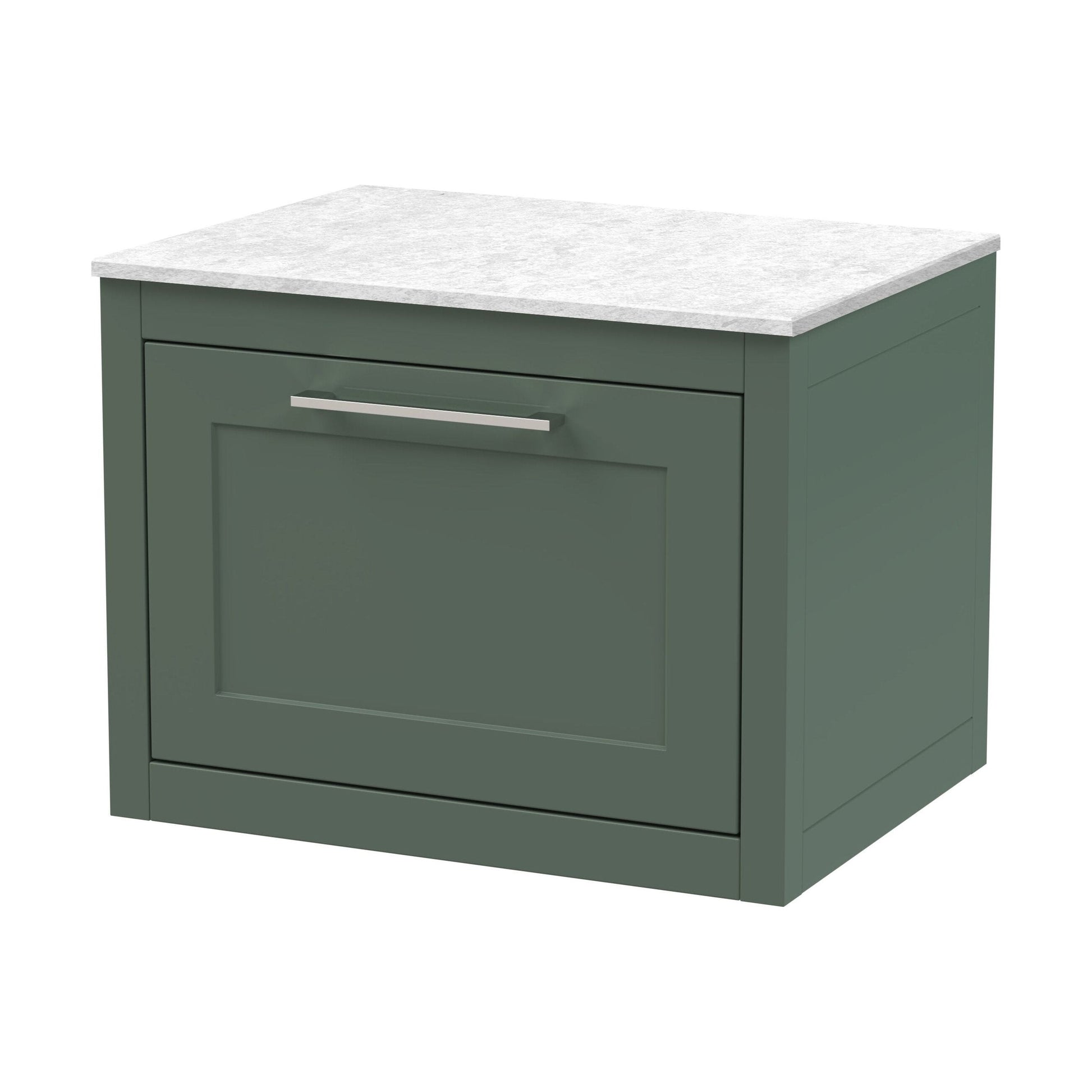 [BFCR894WMT] Blithbury Traditional Bathroom Wall Hung Vanity Unit and Worktop - Choice of Size and Colour - Cutout