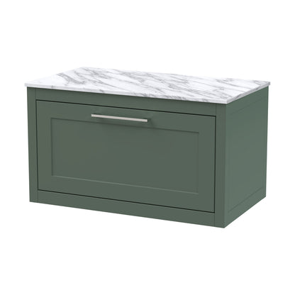 [BFCR896CMT] Blithbury Traditional Bathroom Wall Hung Vanity Unit and Worktop - Choice of Size and Colour - Cutout