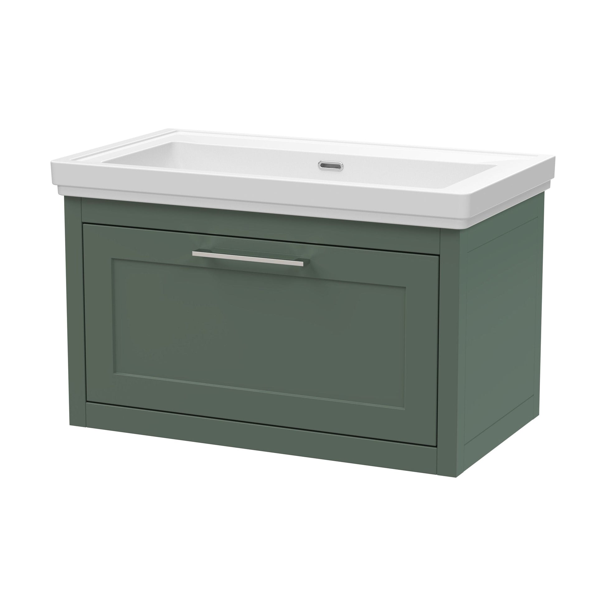 [BFCR896H] Blithbury Traditional Wall Hung Vanity Basin Unit with Fireclay Basin - Choice of Size, Colour and Basin Type - Cutout