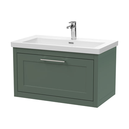 [BFCR896L] Blithbury Traditional Bathroom Wall Hung Vanity with Modern Fireclay Basin Unit - Choice of Size, Colour and Basin Type - Cutout