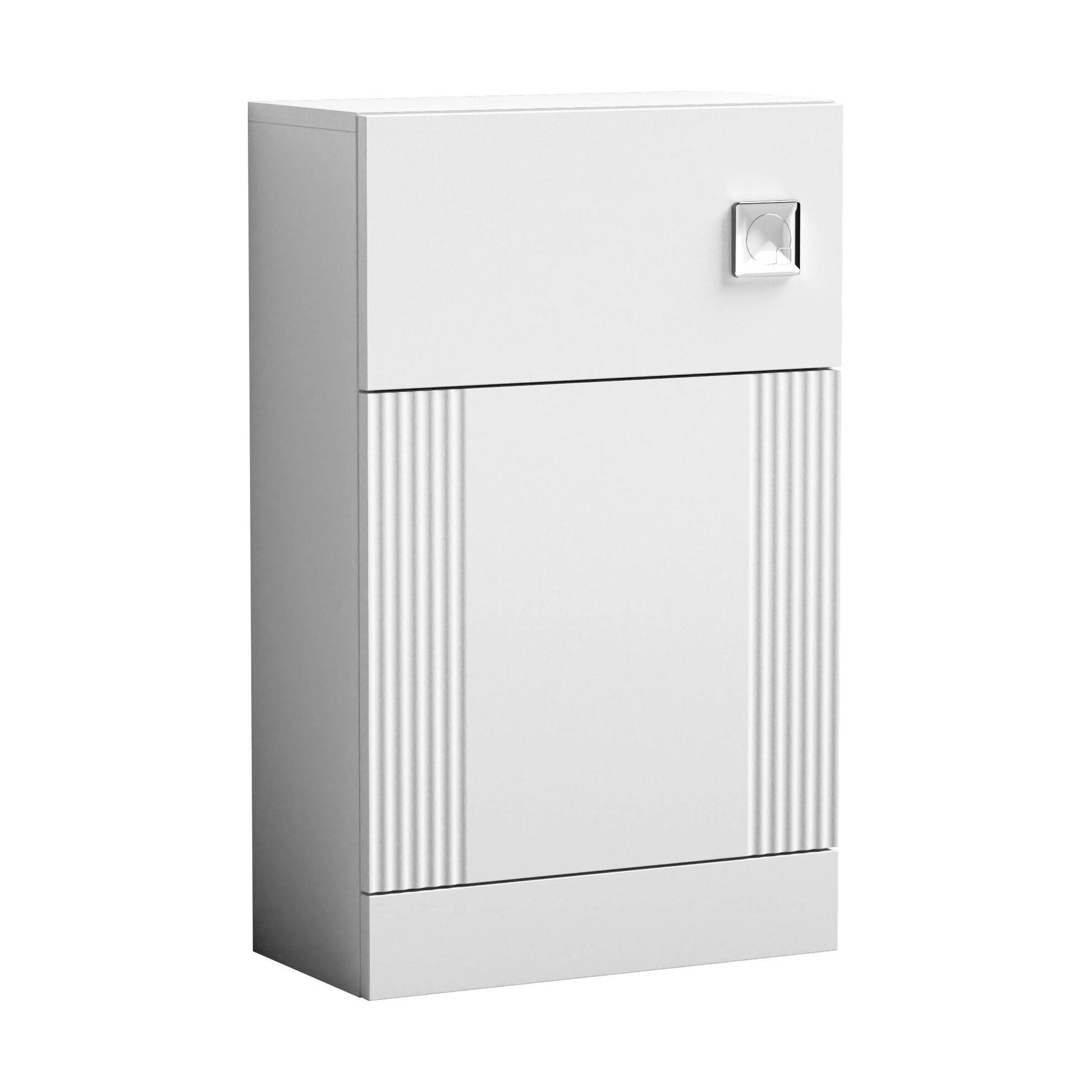 [BFDE141] Belvide Modern Bathroom Retro Floor Standing WC Back to Wall Toilet Unit, 500mm, Choice of Colour - Cutout