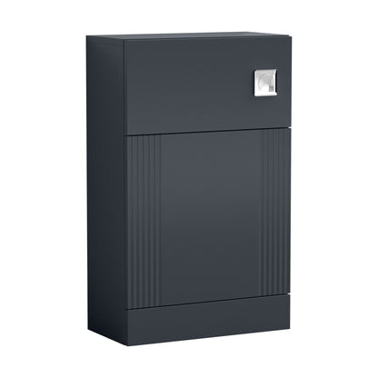 [BFDE1441] Belvide Modern Bathroom Retro Floor Standing WC Back to Wall Toilet Unit, 500mm, Choice of Colour - Cutout