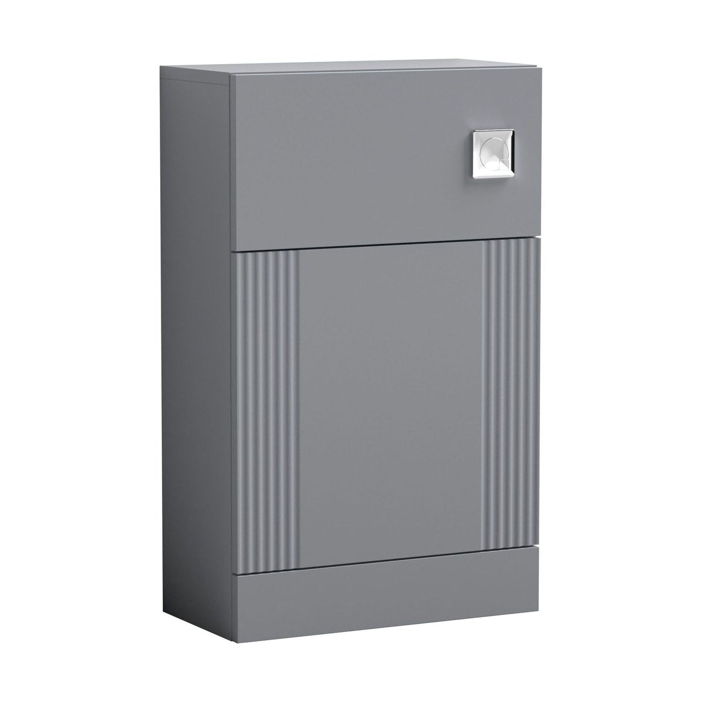 [BFDE241] Belvide Modern Bathroom Retro Floor Standing WC Back to Wall Toilet Unit, 500mm, Choice of Colour - Cutout