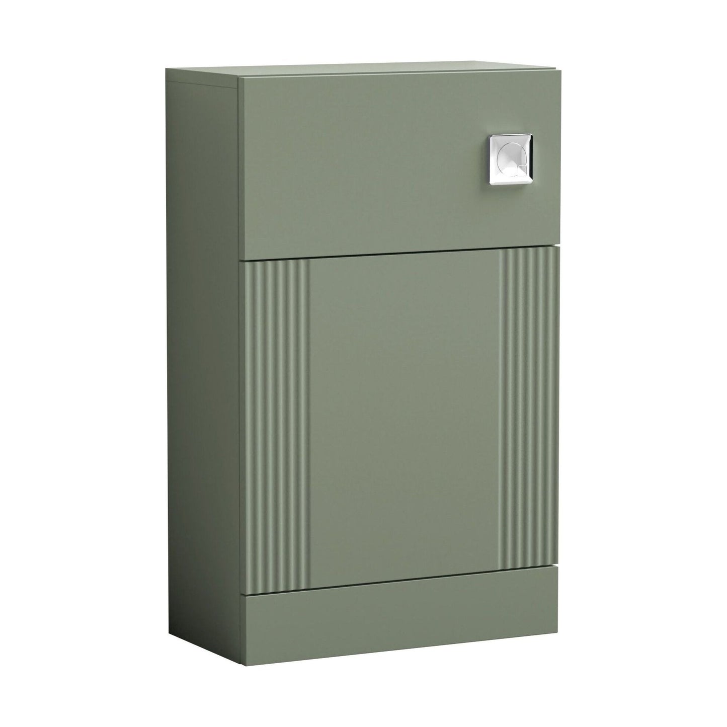 [BFDE841] Belvide Modern Bathroom Retro Floor Standing WC Back to Wall Toilet Unit, 500mm, Choice of Colour - Cutout