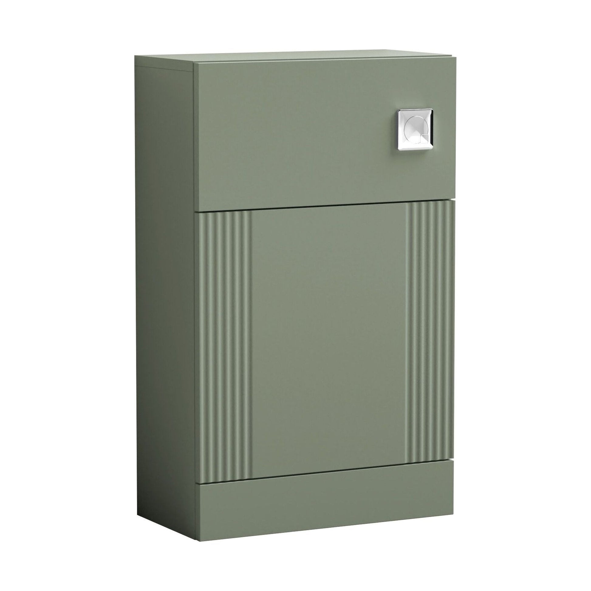 [BFDE841] Belvide Modern Bathroom Retro Floor Standing WC Back to Wall Toilet Unit, 500mm, Choice of Colour - Cutout