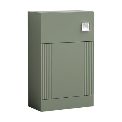 [BFDE841] Belvide Modern Bathroom Retro Floor Standing WC Back to Wall Toilet Unit, 500mm, Choice of Colour - Cutout