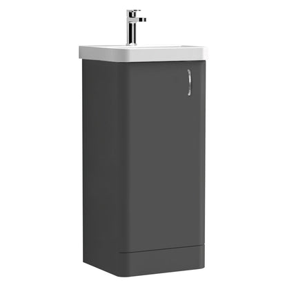 [BFDRF400GR] Direction 400mm 1 Door Floor Basin Unit - Cutout