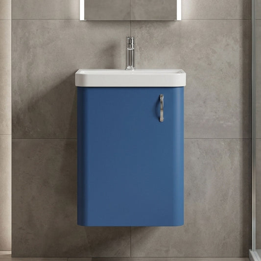 [BFDRW400AB] Direction 400mm 1 Door W/Hung Basin Unit - Silo