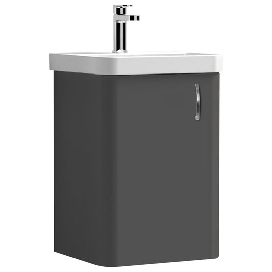 [BFDRW400GR] Direction 400mm 1 Door W/Hung Basin Unit - Cutout