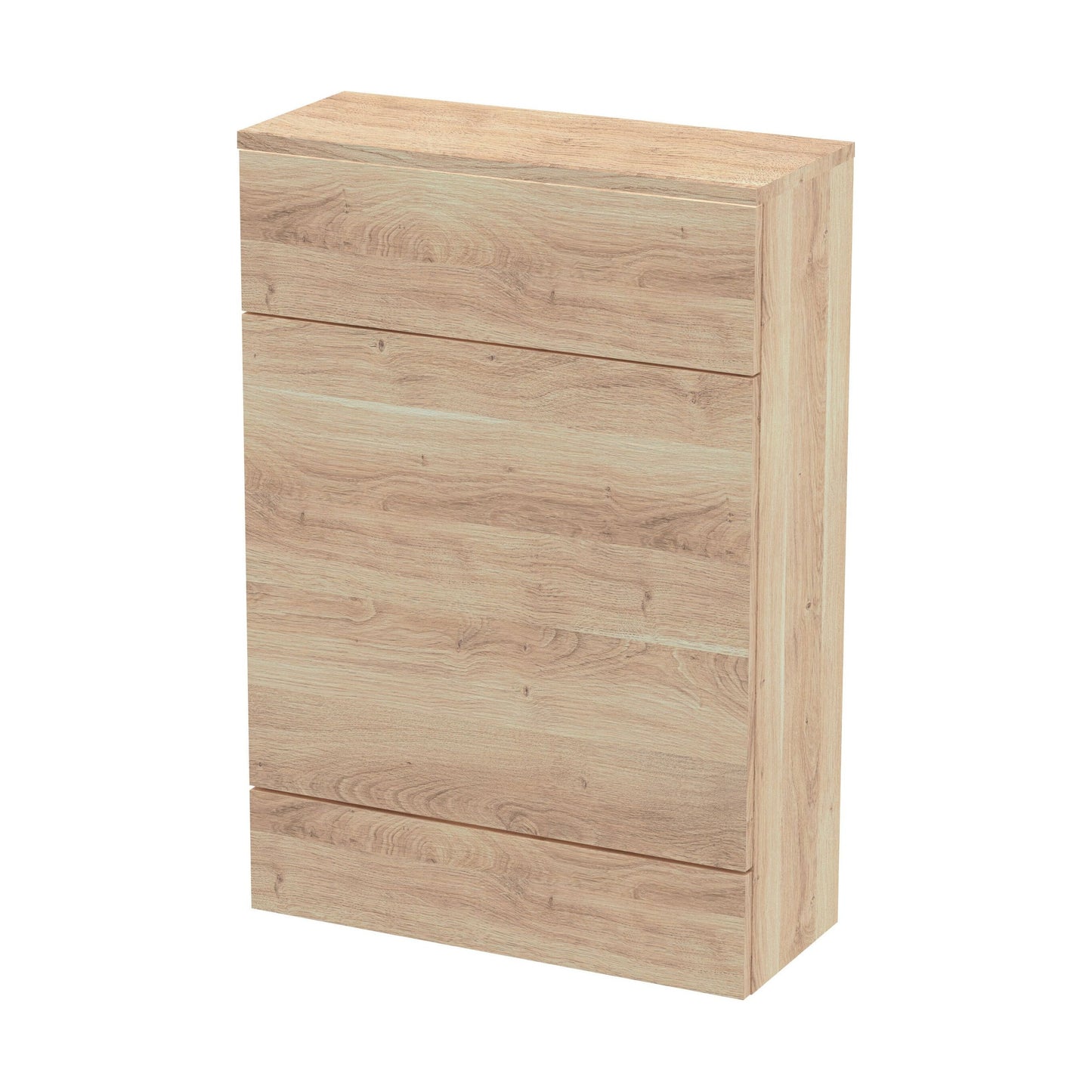 [BFDY3019A] Alrewas Contemporary Floor Standing WC Unit, Bleached Oak, 600mm - Cutout