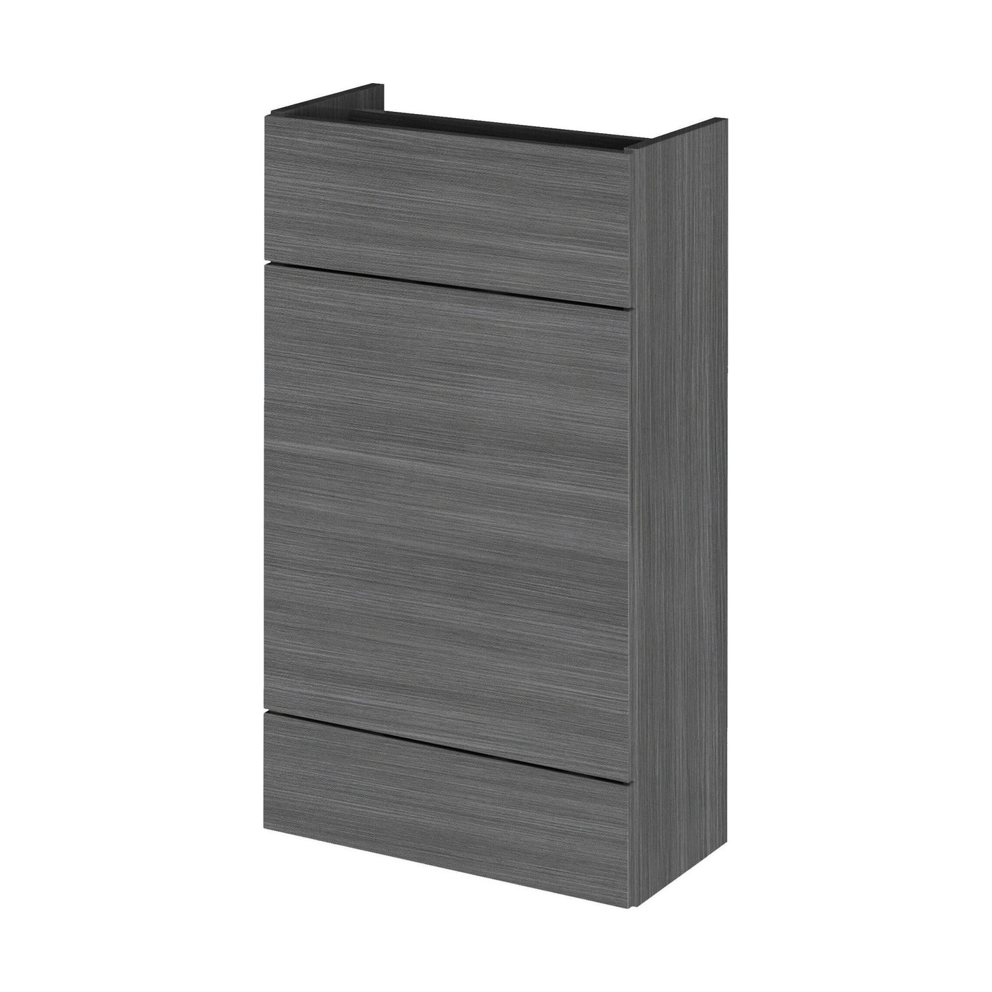 [BFDY545] Alrewas Contemporary 2 Door Right-Hand Floor Standing Combination Unit with Basin, Anthracite Woodgrain, 1000mm - Cutout