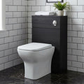 Woodgrain Charcoal Black