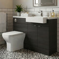 Charcoal Black Woodgrain