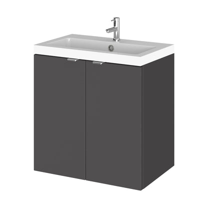 [BFDY935W] 500 2-DOOR WALL HUNG UNIT (355MM) - Cutout